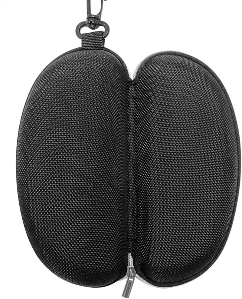 SteelFever 3pcs Zipper Hard Shell Sunglasses Case and Eyeglasses Case Portable Travel Glasses Case with Plastic Hook - Image 3